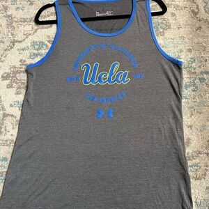Under Armour Gray and Blue UCLA Tank Top